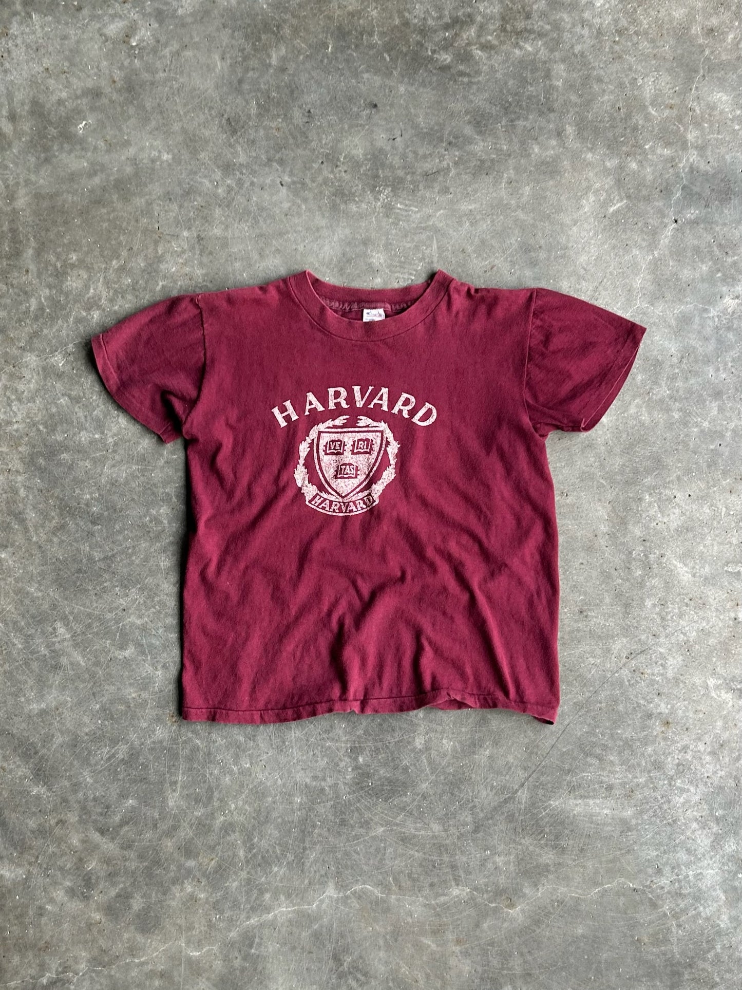 True Vintage Single Stitch Harvard Tee - M