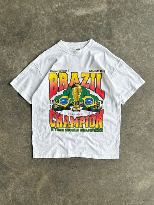Vintage 2002 Brazil Champion Shirt - XL