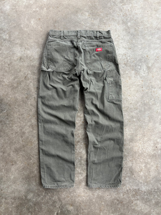 Vintage Green Dickies Carpenter Pants - 34