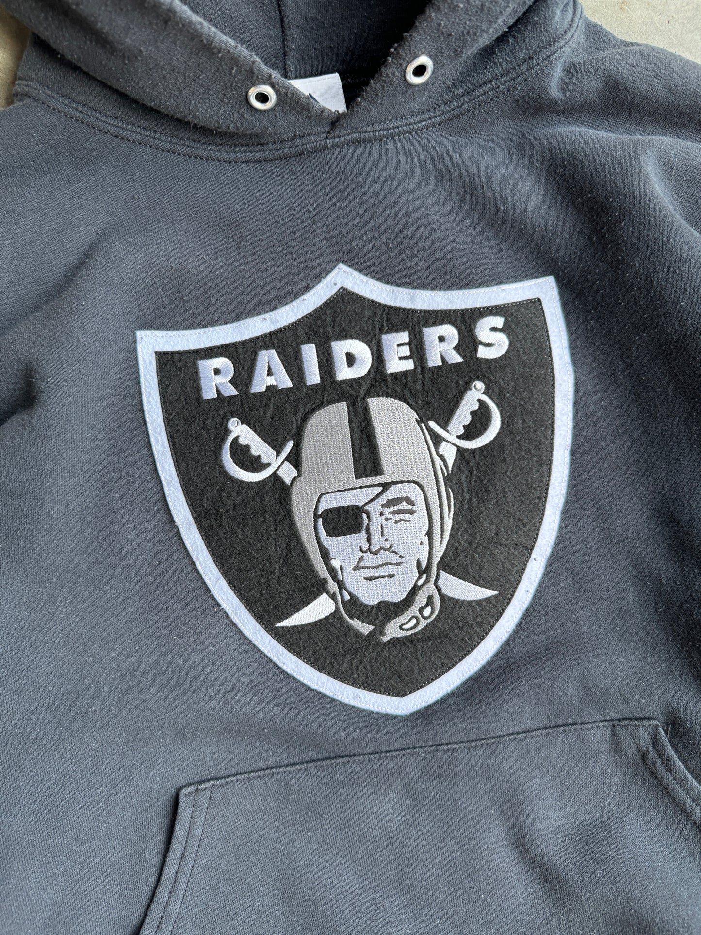 Vintage Raiders Hoodie - M