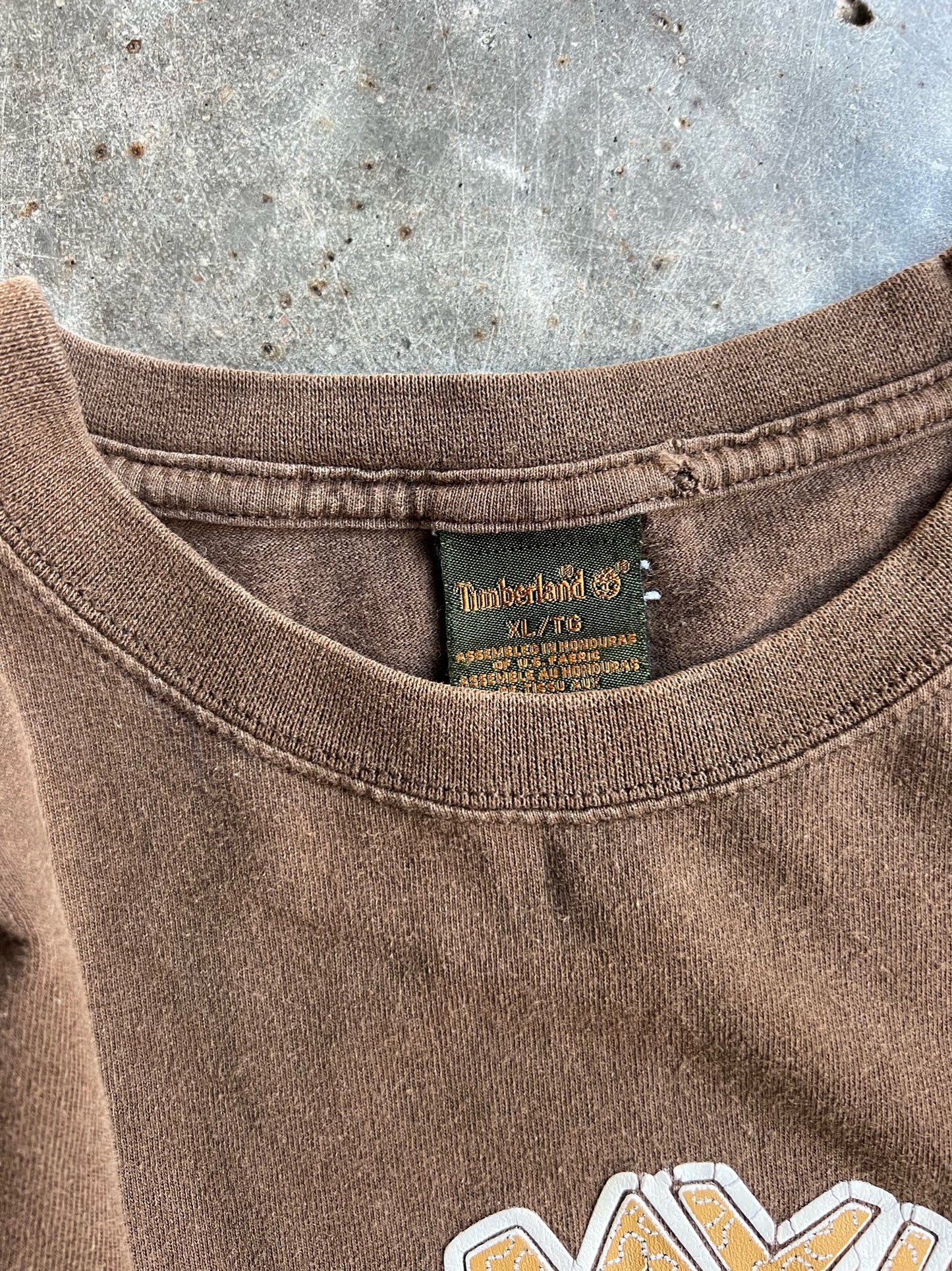 Vintage Brown Timberland Shirt - XL