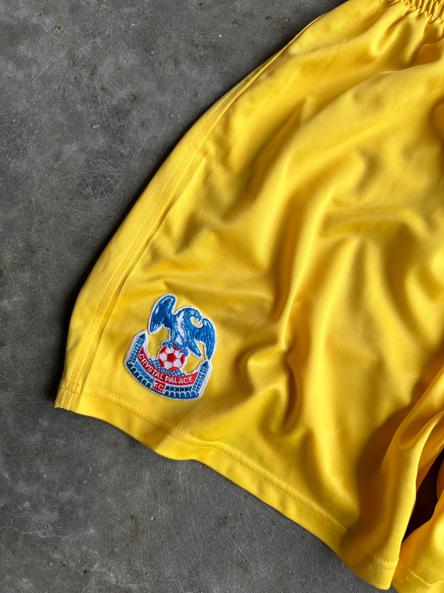 Vintage Yellow Nike Soccer Shorts - XL