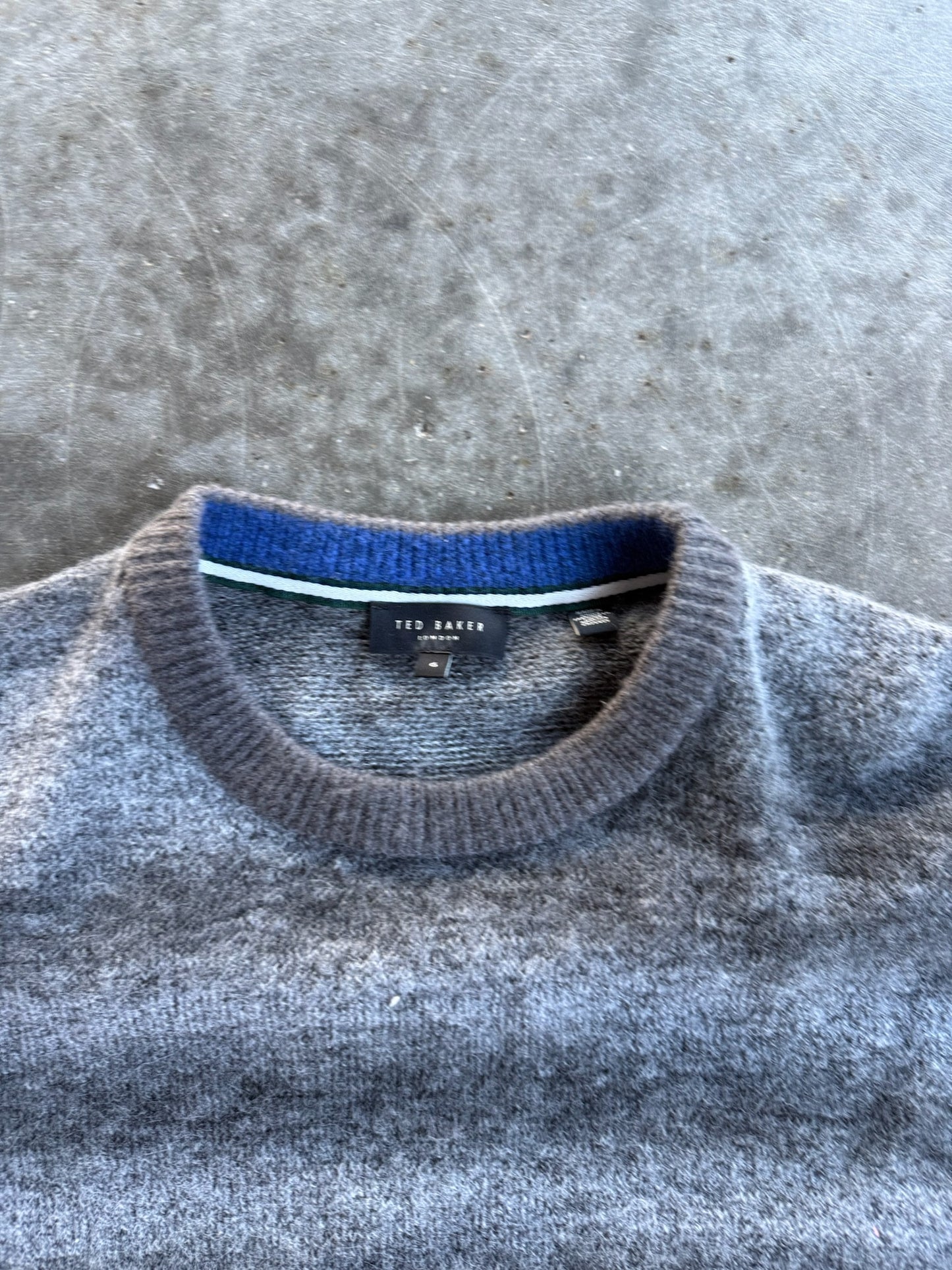 Vintage Ted Baker London Grey Sweater - XL