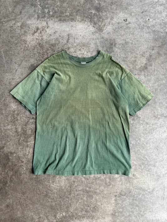 Vintage Faded Green Blank Shirt - XL