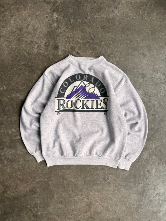 Vintage Colorado Rockies Crew - L