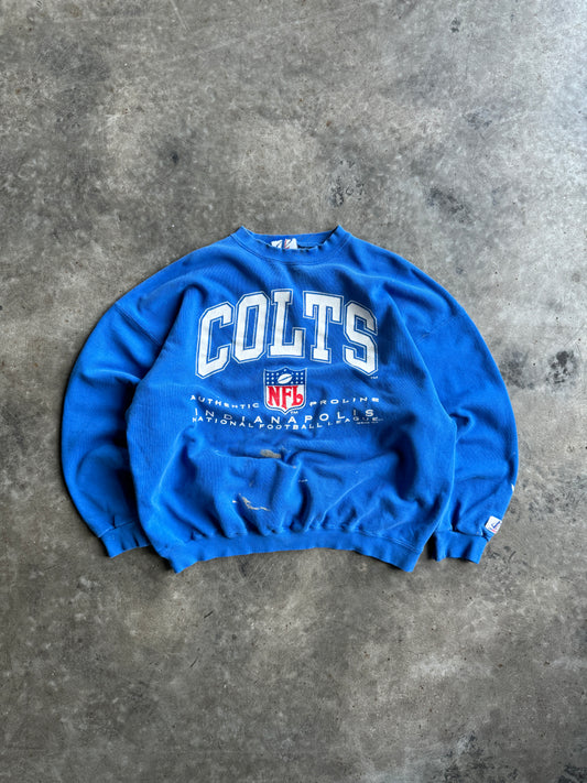 Vintage Indianapolis Colts Pro Line NFL Crew - XL