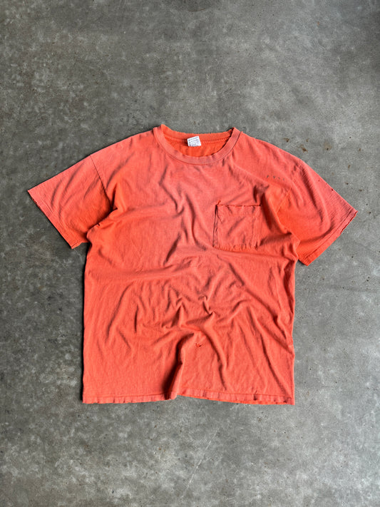 Vintage Anvil Blank Salmon Shirt - XL