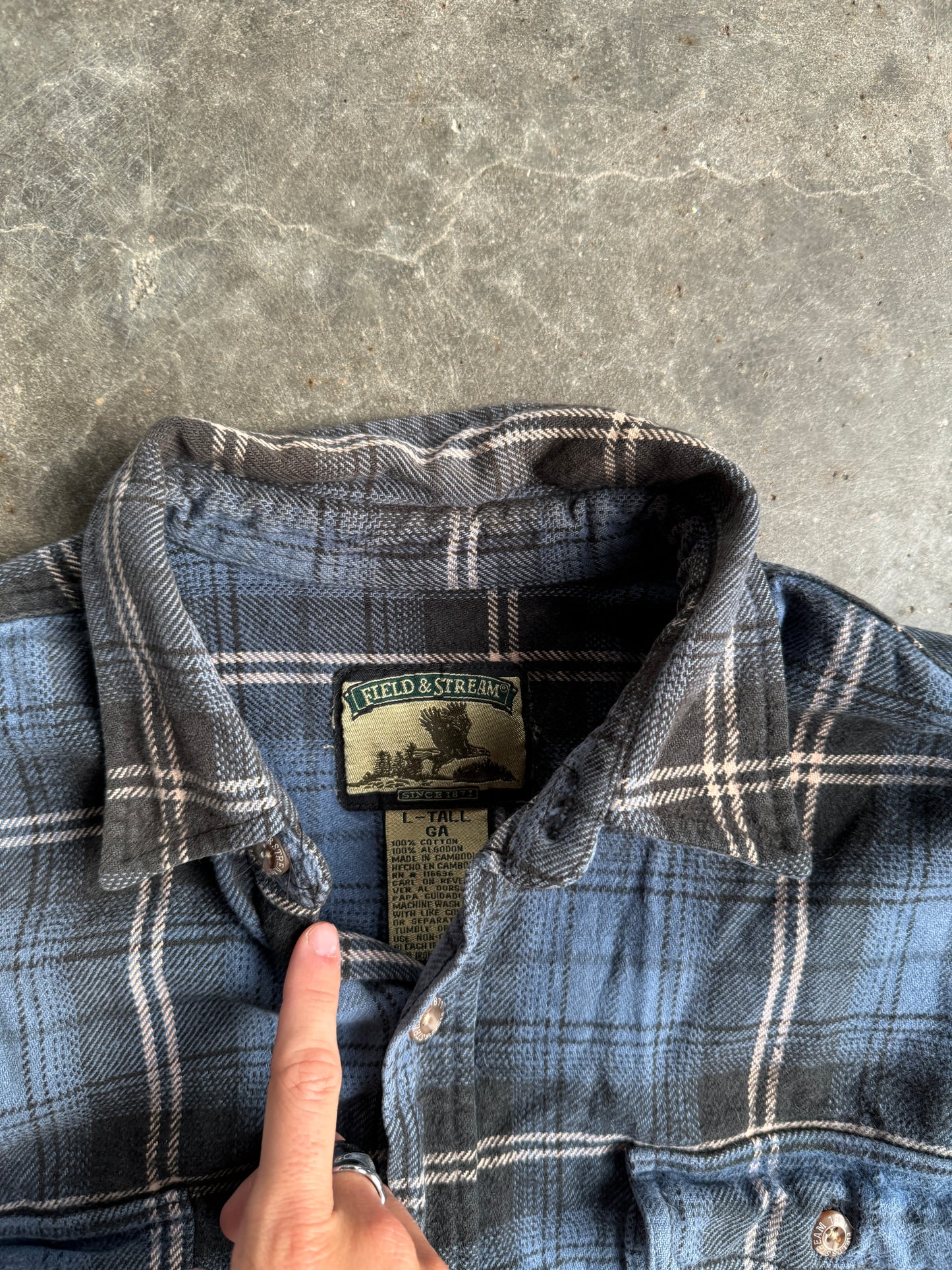 Vintage Field And Stream Flannel - L