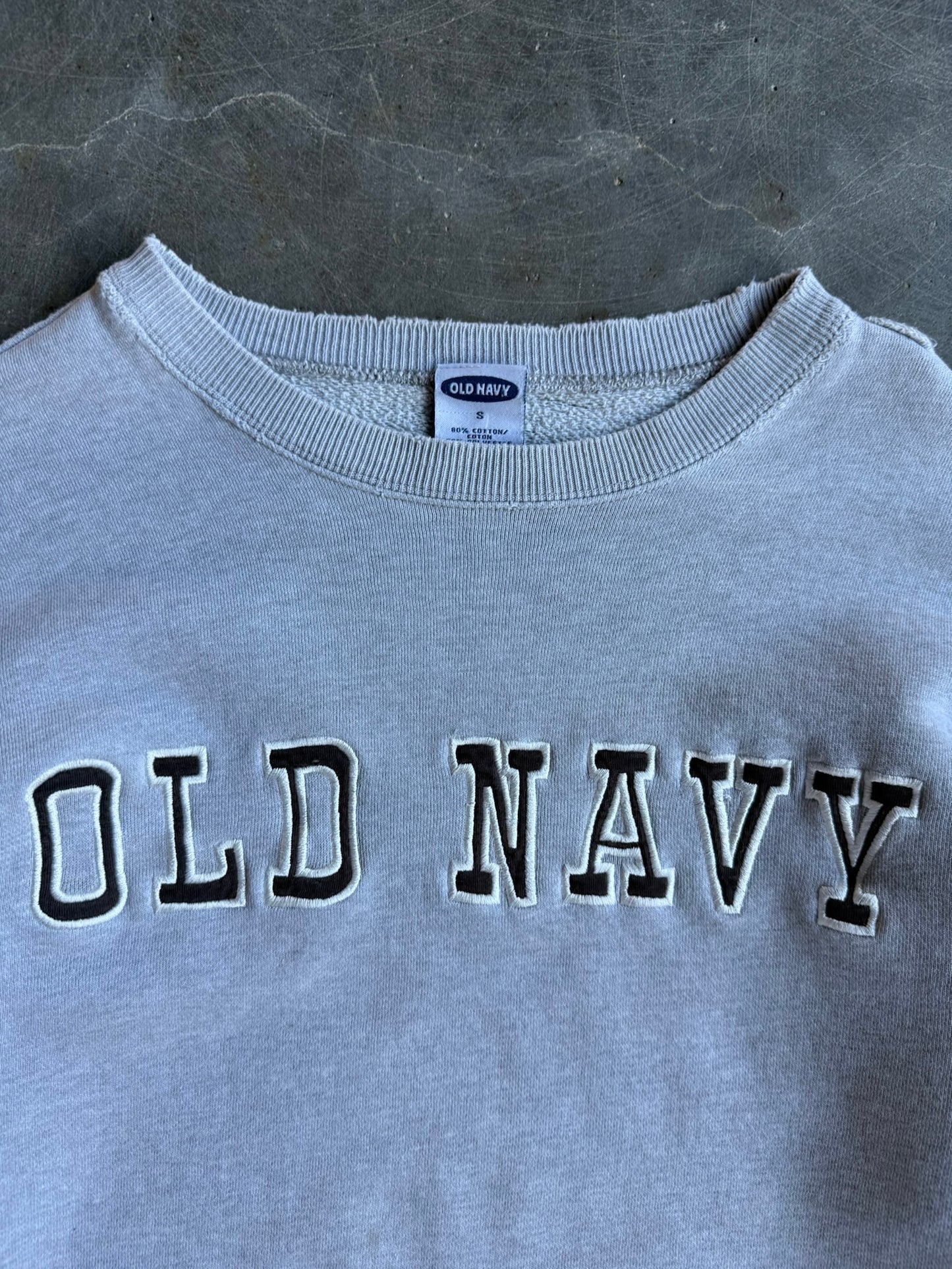 Vintage Grey Old Navy Crew - S