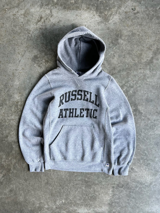 Vintage Grey Russell Athletic Hoodie - S