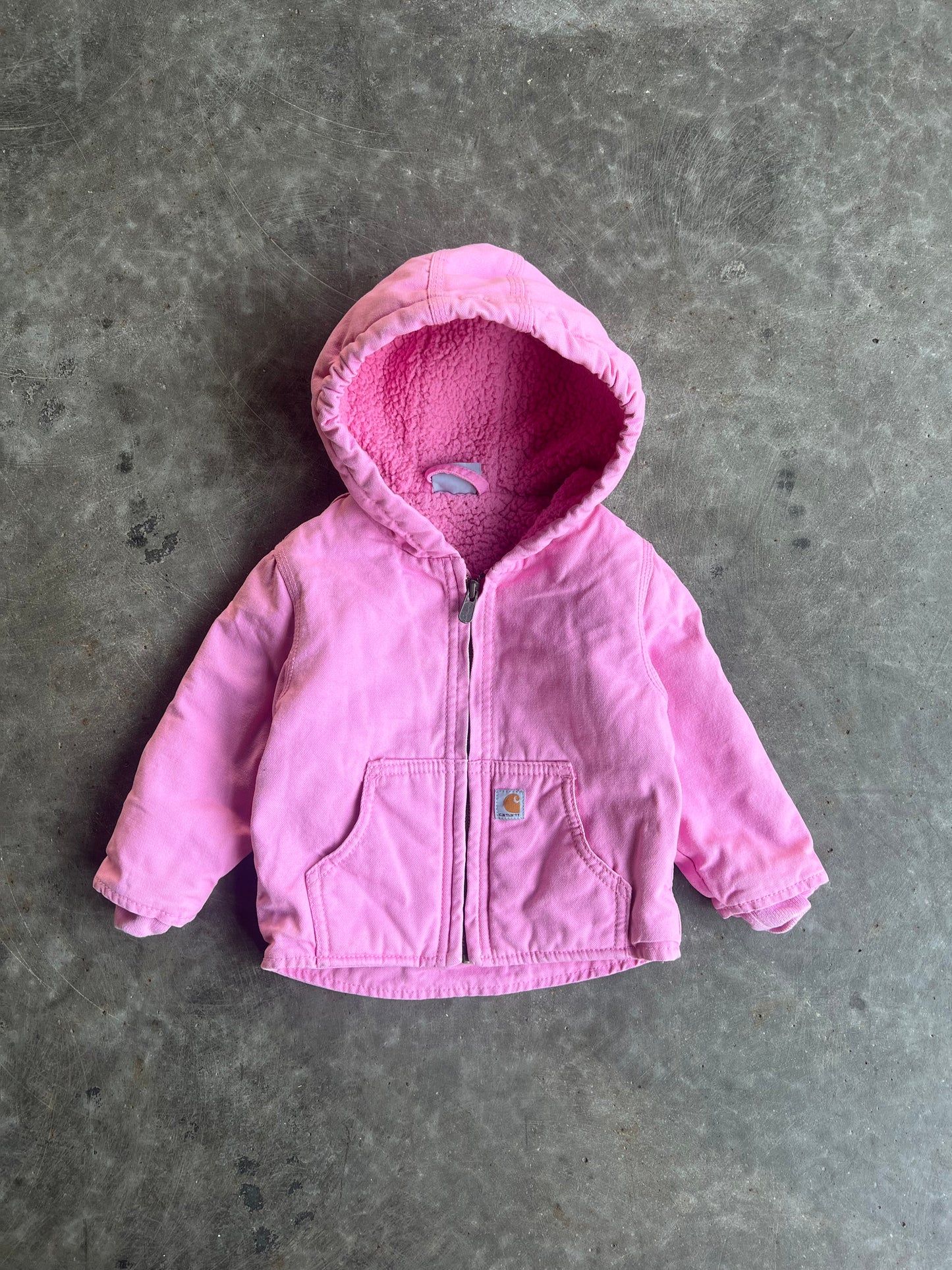 Pink Baby Carhartt Jacket - 12M