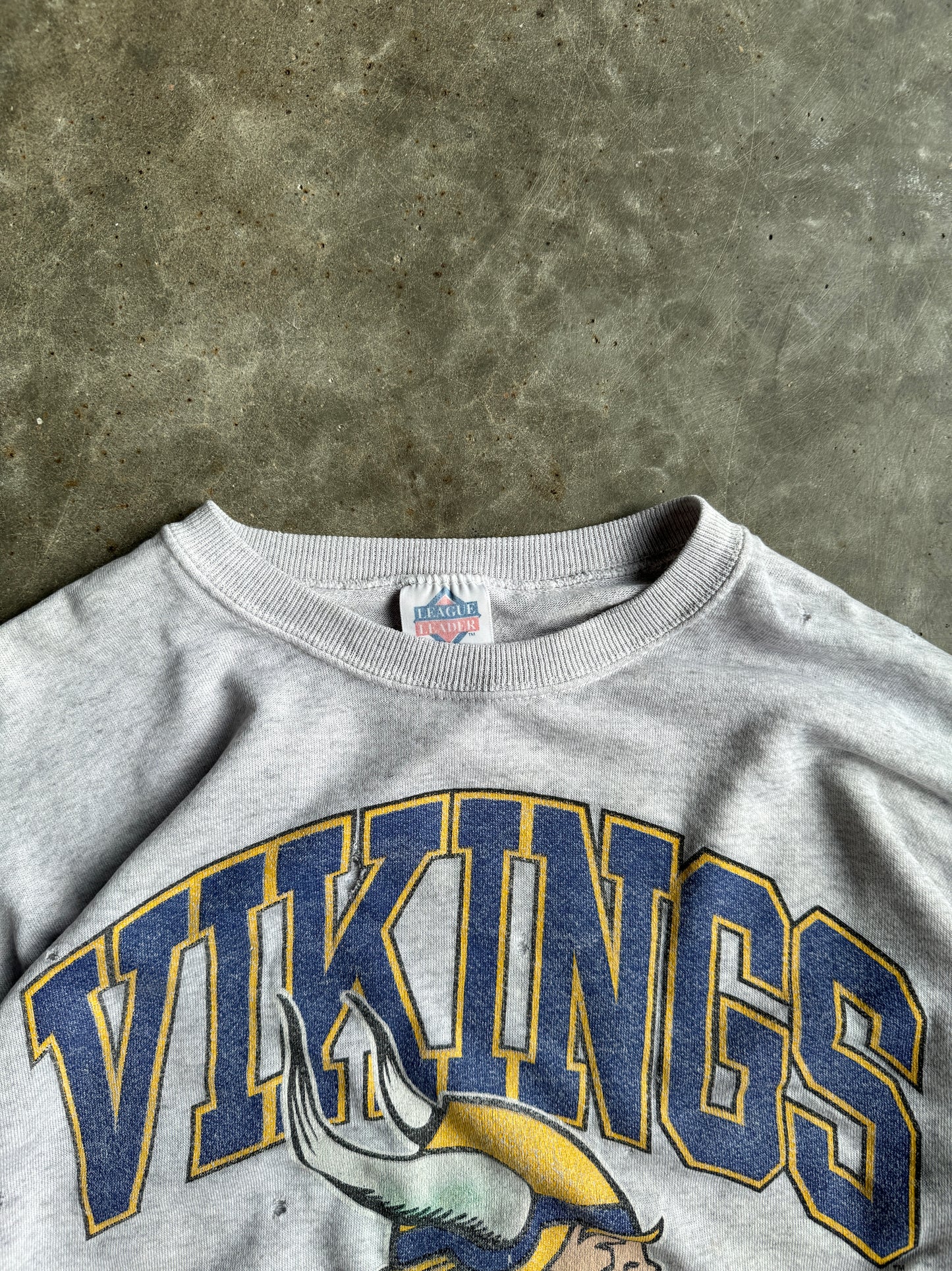 Vintage Minnesota Vikings Monday Night Football Crew - XL