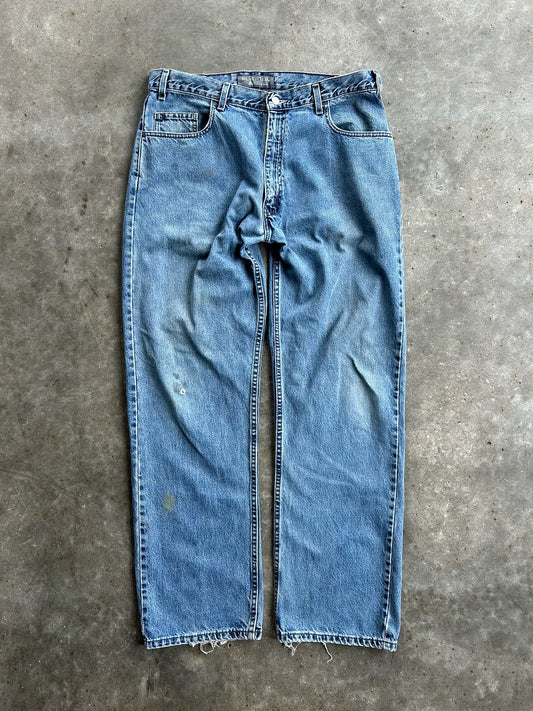 Vintage Distressed SilverTab Denim Pants - 34