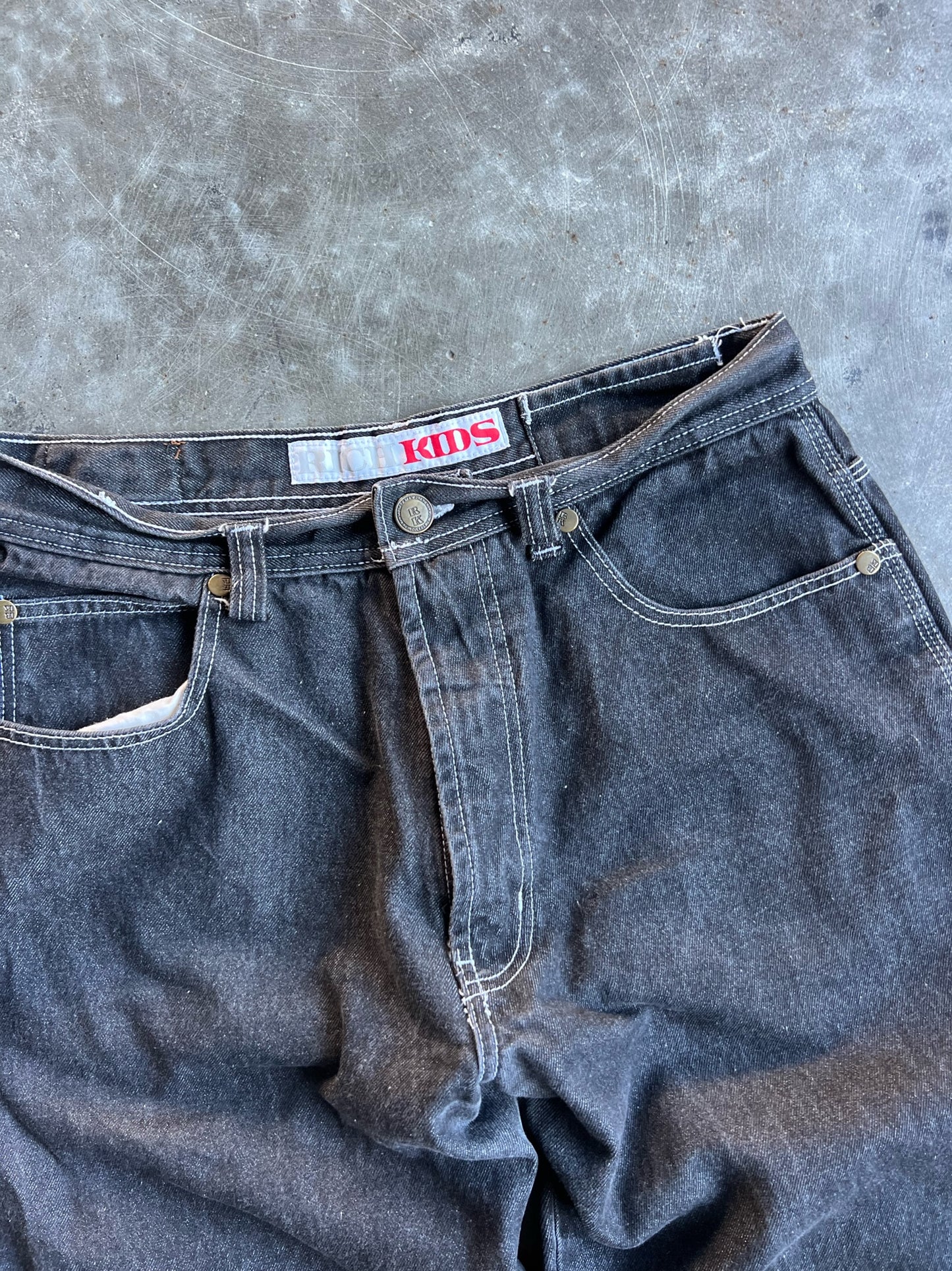 Vintage Black Rich Kids Jeans Co. Pants - 34