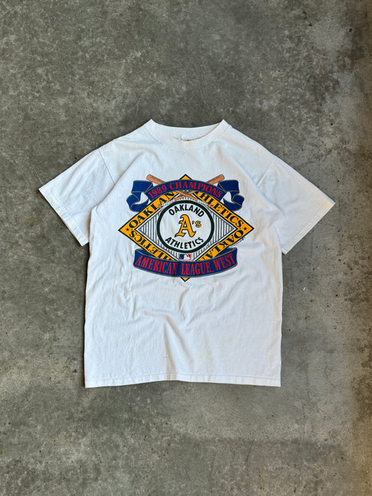 Vintage Oakland Athletics Champions Shirt - L