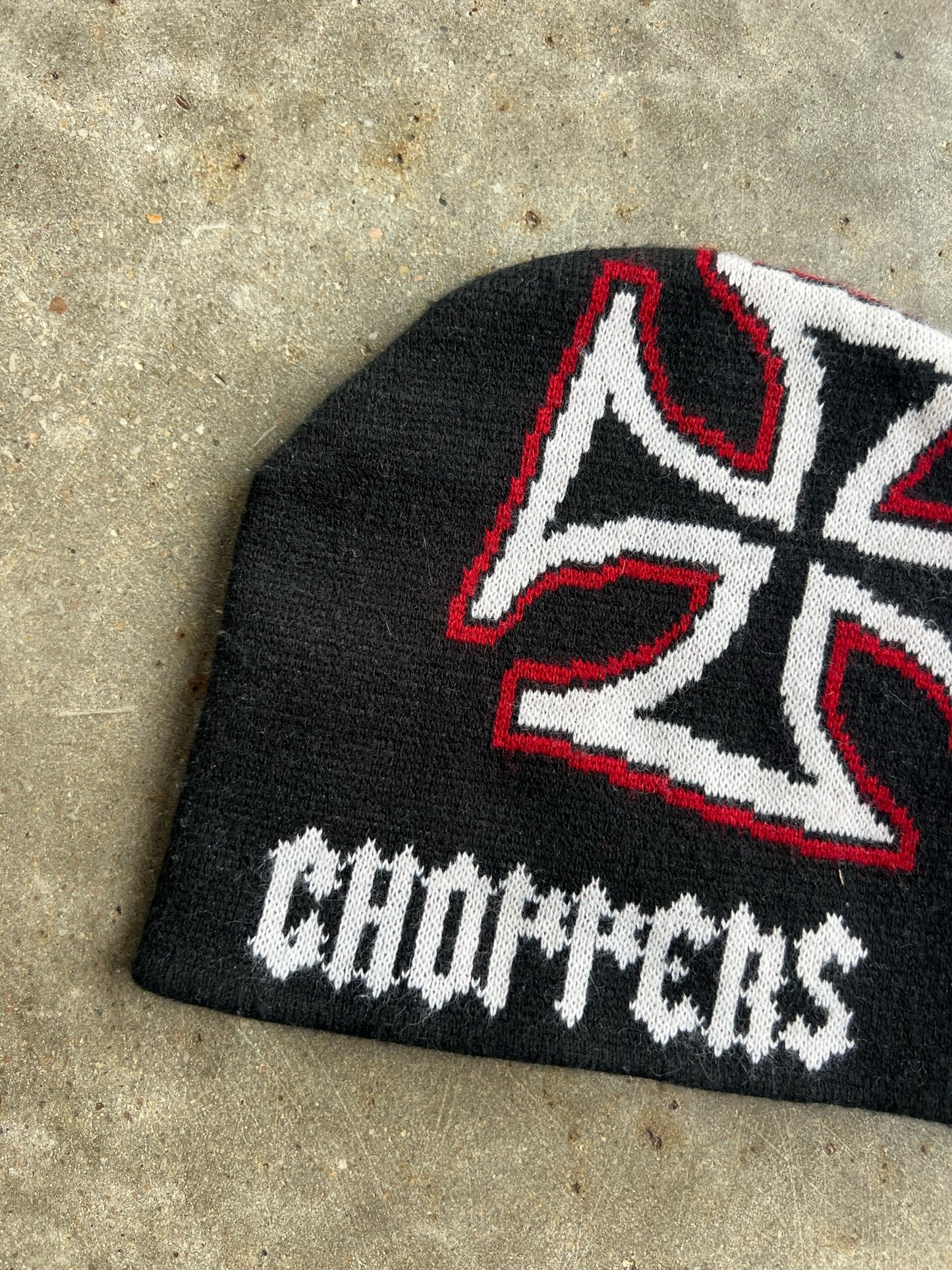 Vintage Black West Coast Choppers Beanie