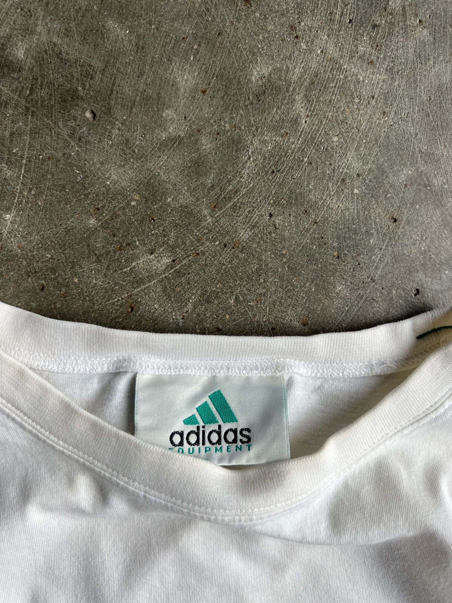 Vintage White Adidas Equipment - XL