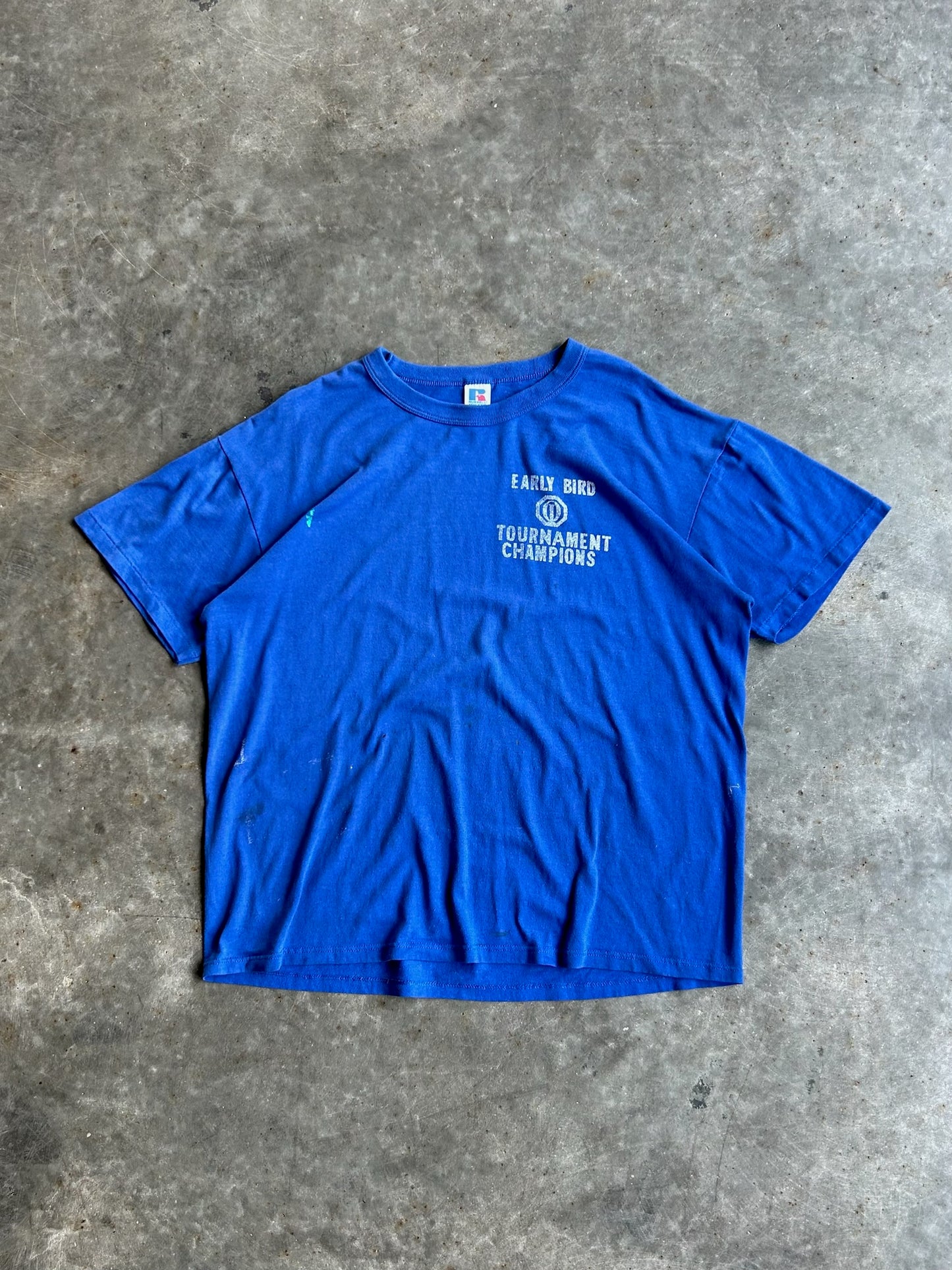 Vintage Single Stitch Early Bird Tournament Champions Shirt - XL