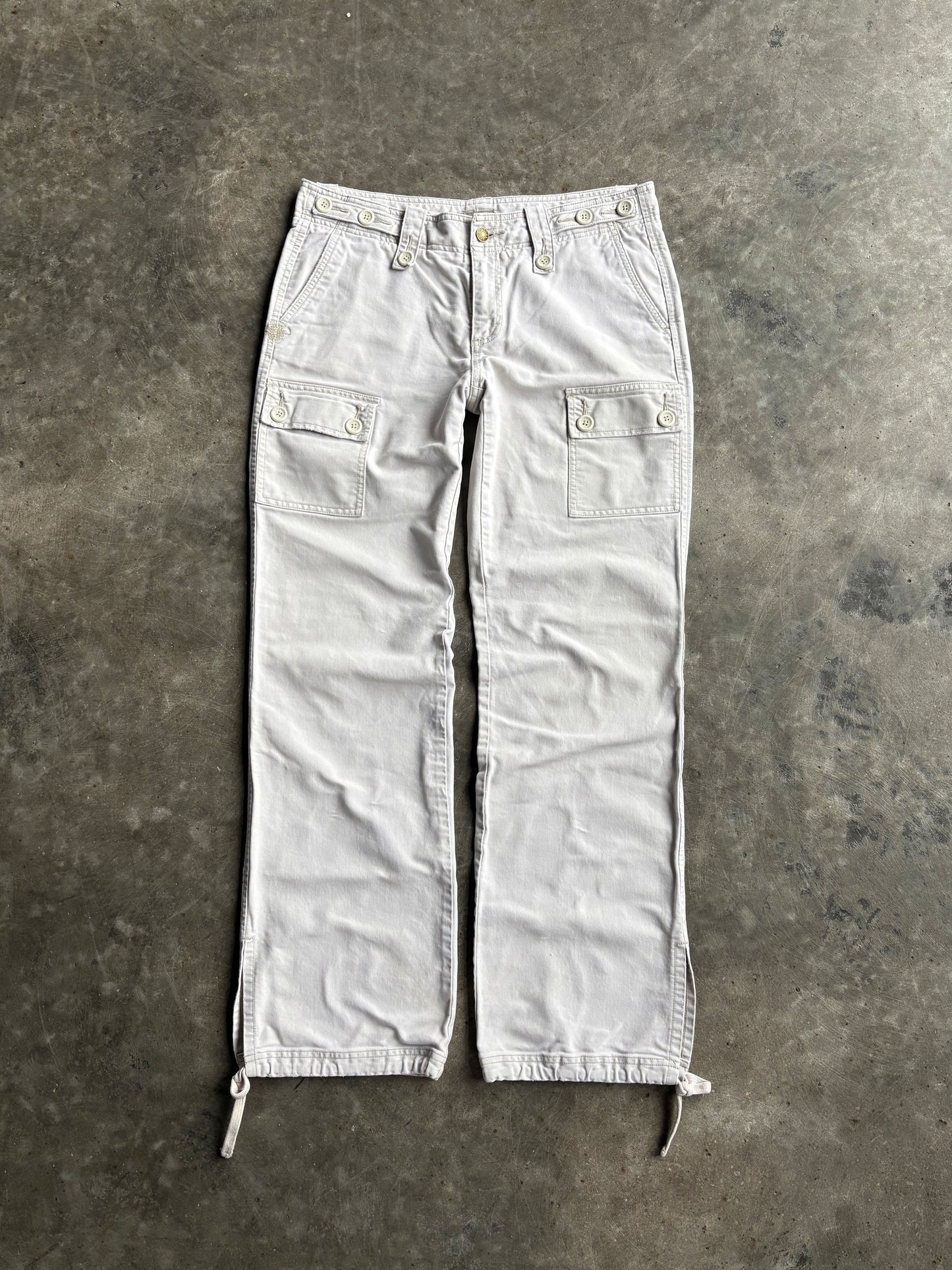 Vintage Low Rise Off White American Eagle Pants - 34