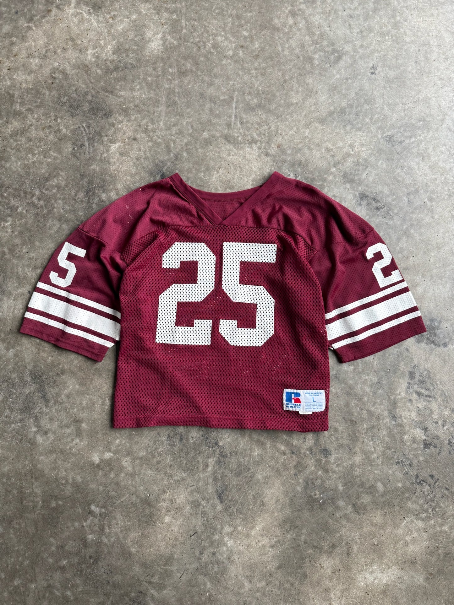 Vintage Maroon Russell Athletic Jersey - L