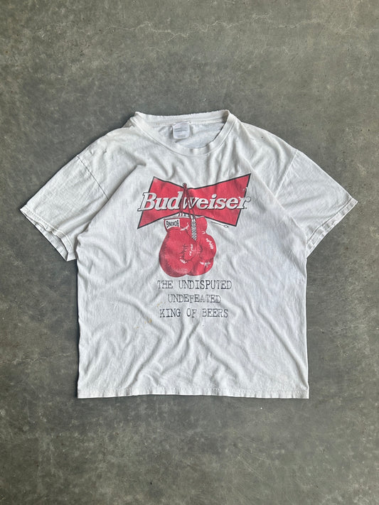 Vintage Budweiser Boxing Tee - L
