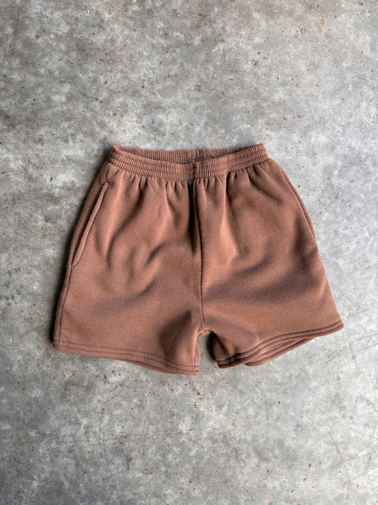 Vintage Reworked Blank Brown Shorts - S