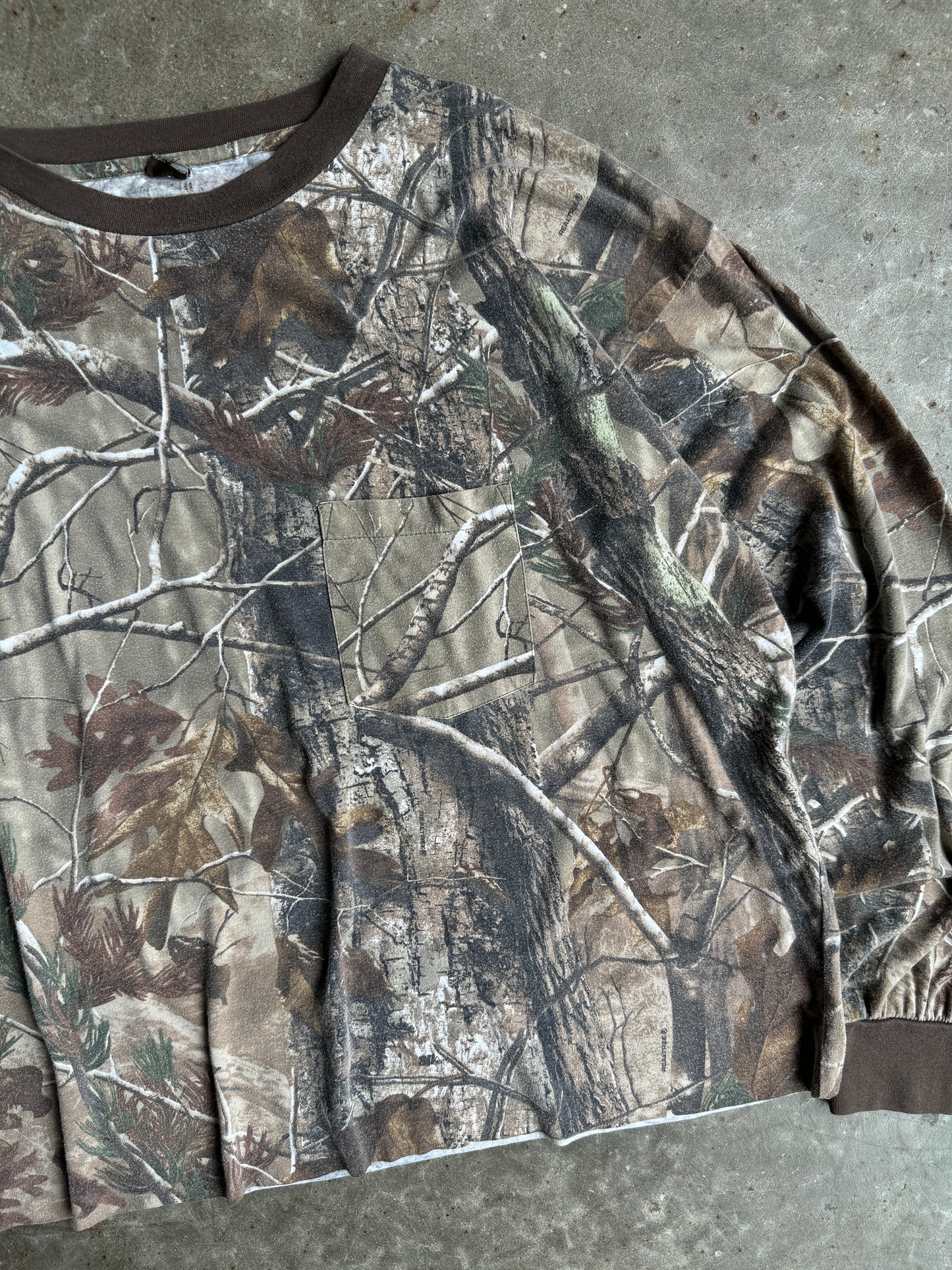 Vintage RealTree Camo Long Sleeve Shirt - XL