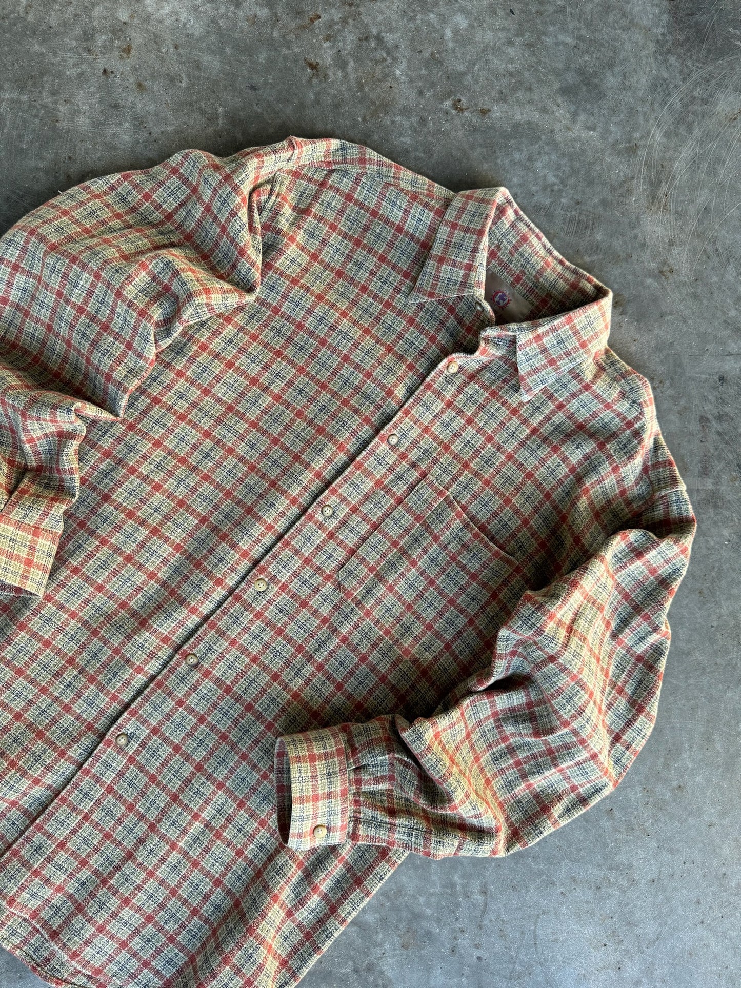 Vintage The Territory Head Flannel - XL