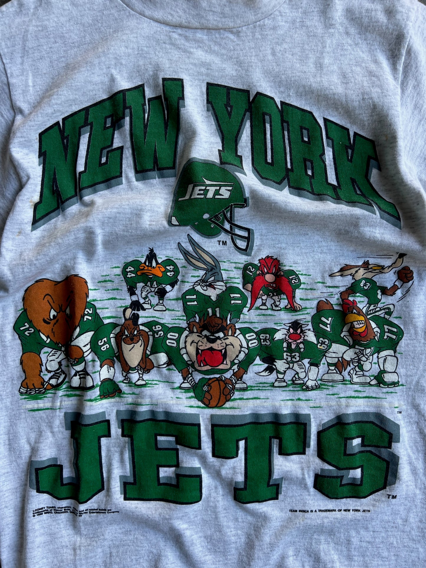 Vintage Looney Tunes NY Jets Shirt - M