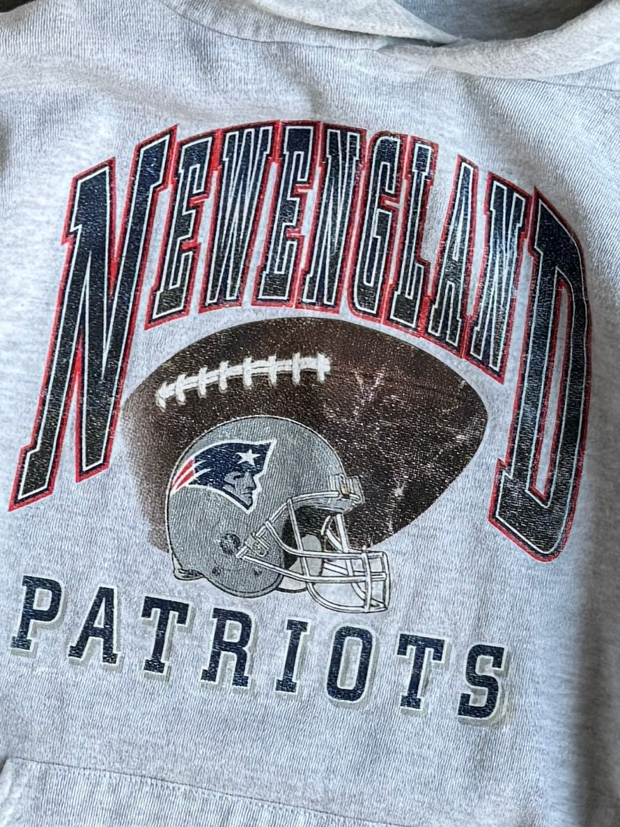 Vintage New England Patriots Hoodie - M