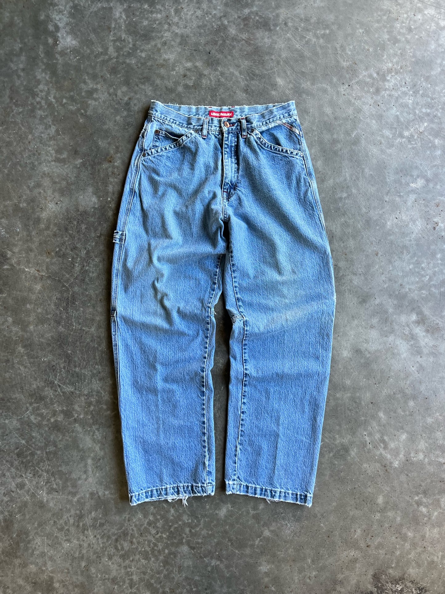 Vintage Medium Wash Union Bay Carpenter Pants - 34