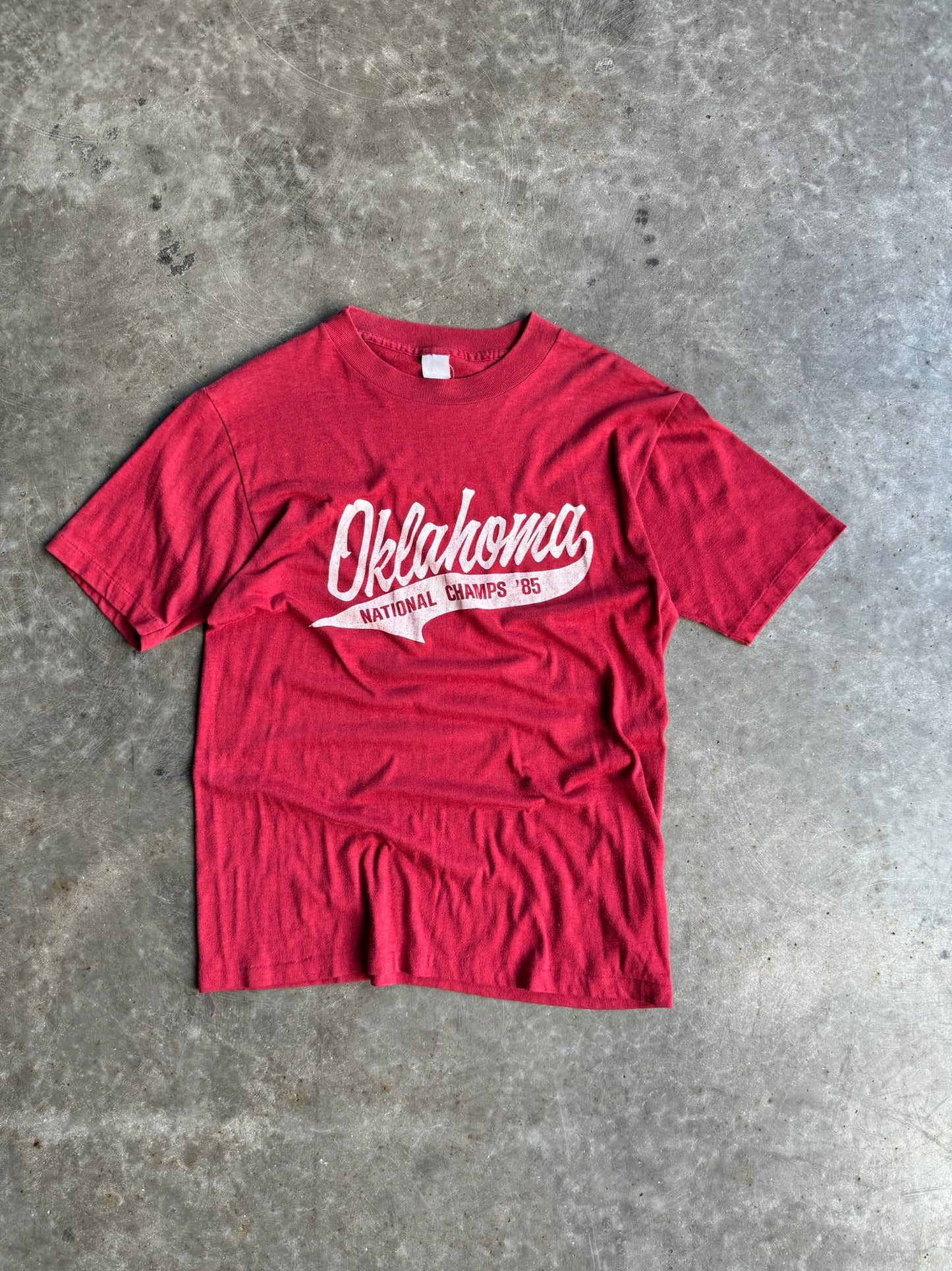 Vintage Oklahoma National Champs ‘85 Shirt - M