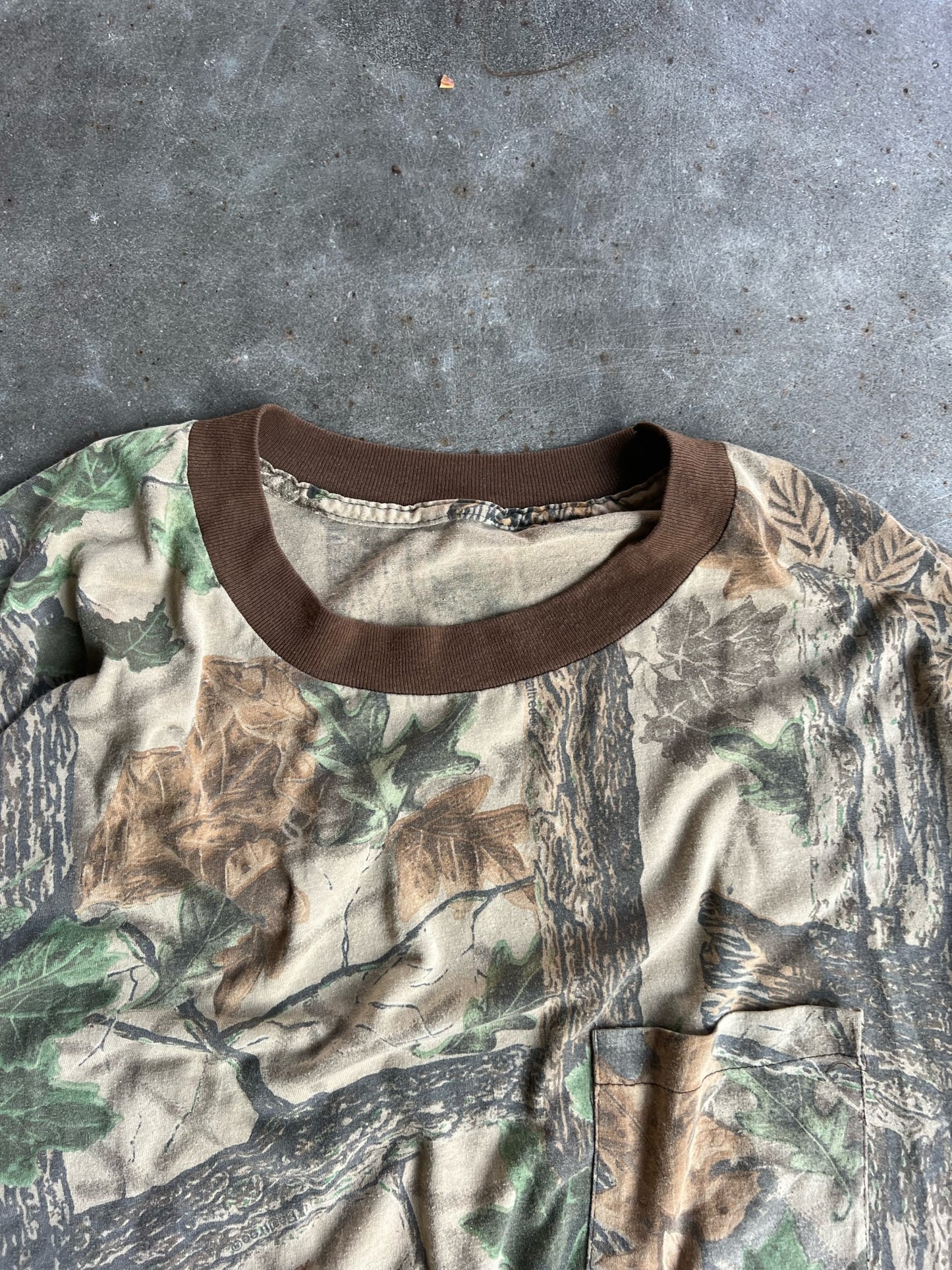 Vintage RealTree Camo Long Sleeve Shirt - XL