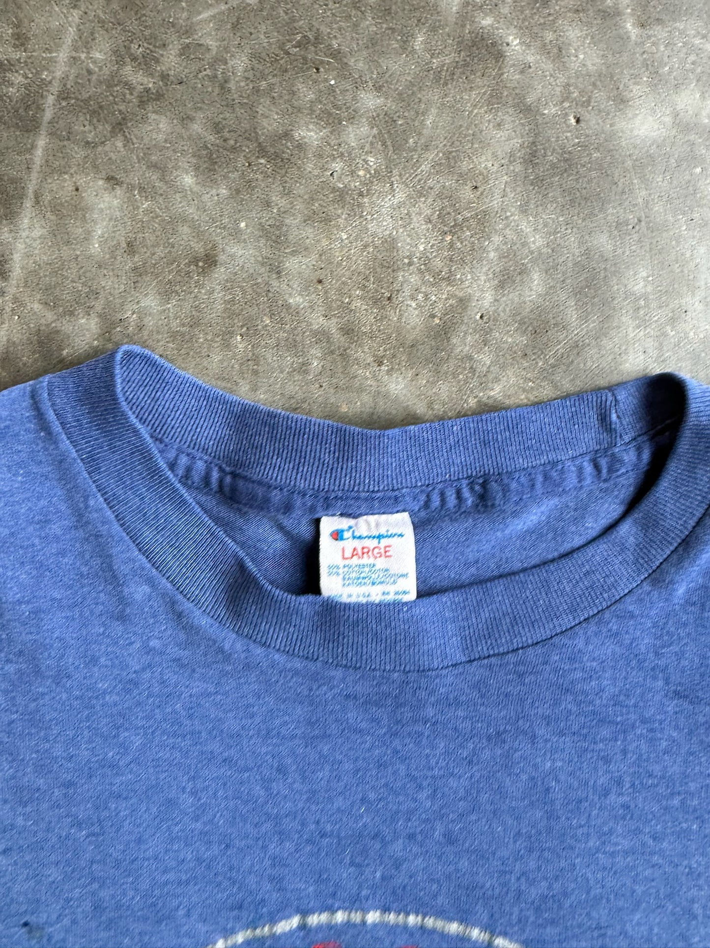 Vintage Single Stitch Chicago Cubs Distressed Tee - L