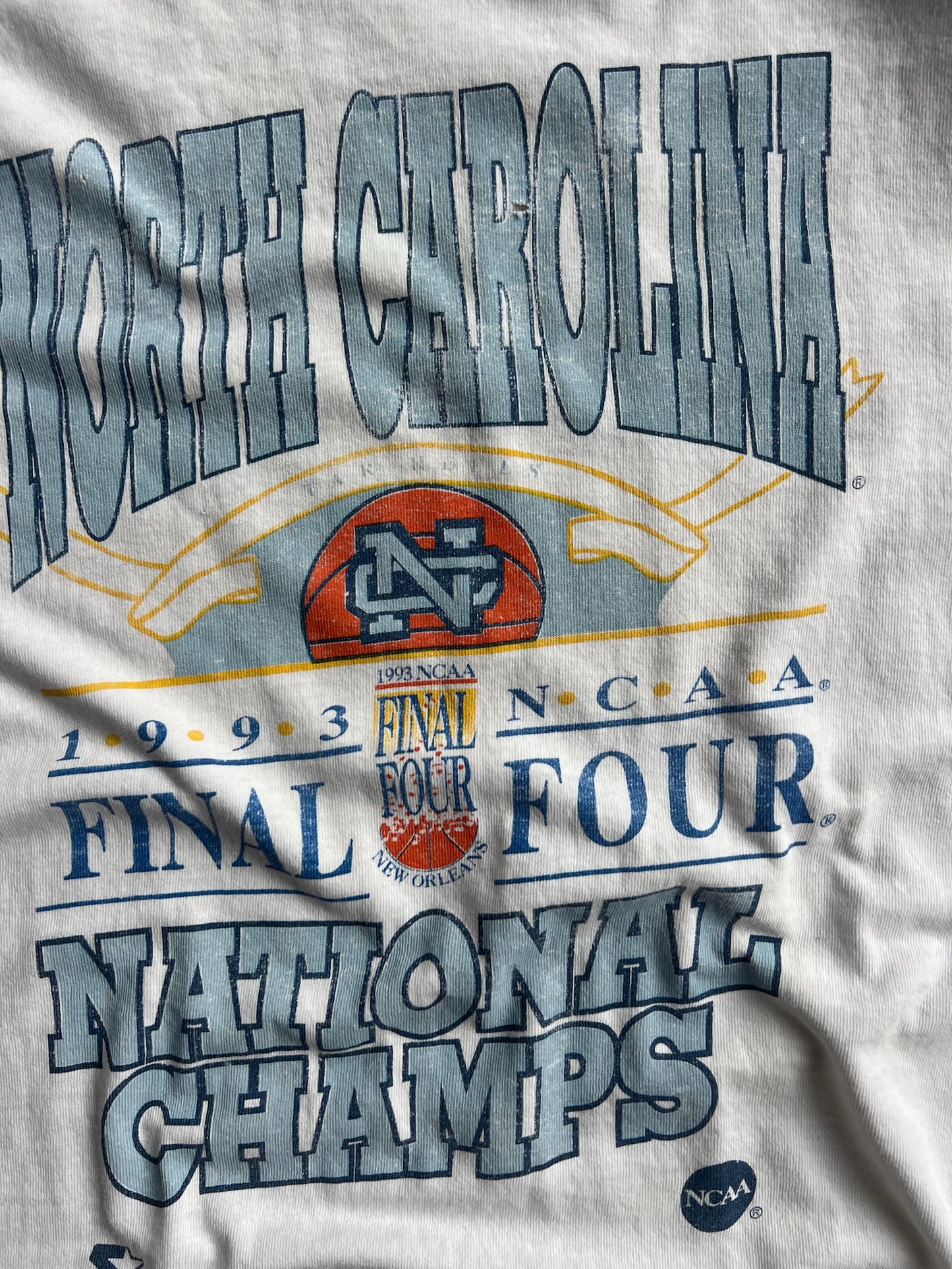 Vintage North Carolina Final Four 1993 Shirt - L