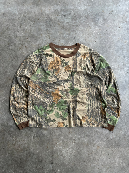 Faded Camo Long Sleeve Shirt - XL