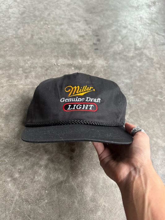Vintage Miller Genuine Light Adjustable Hat