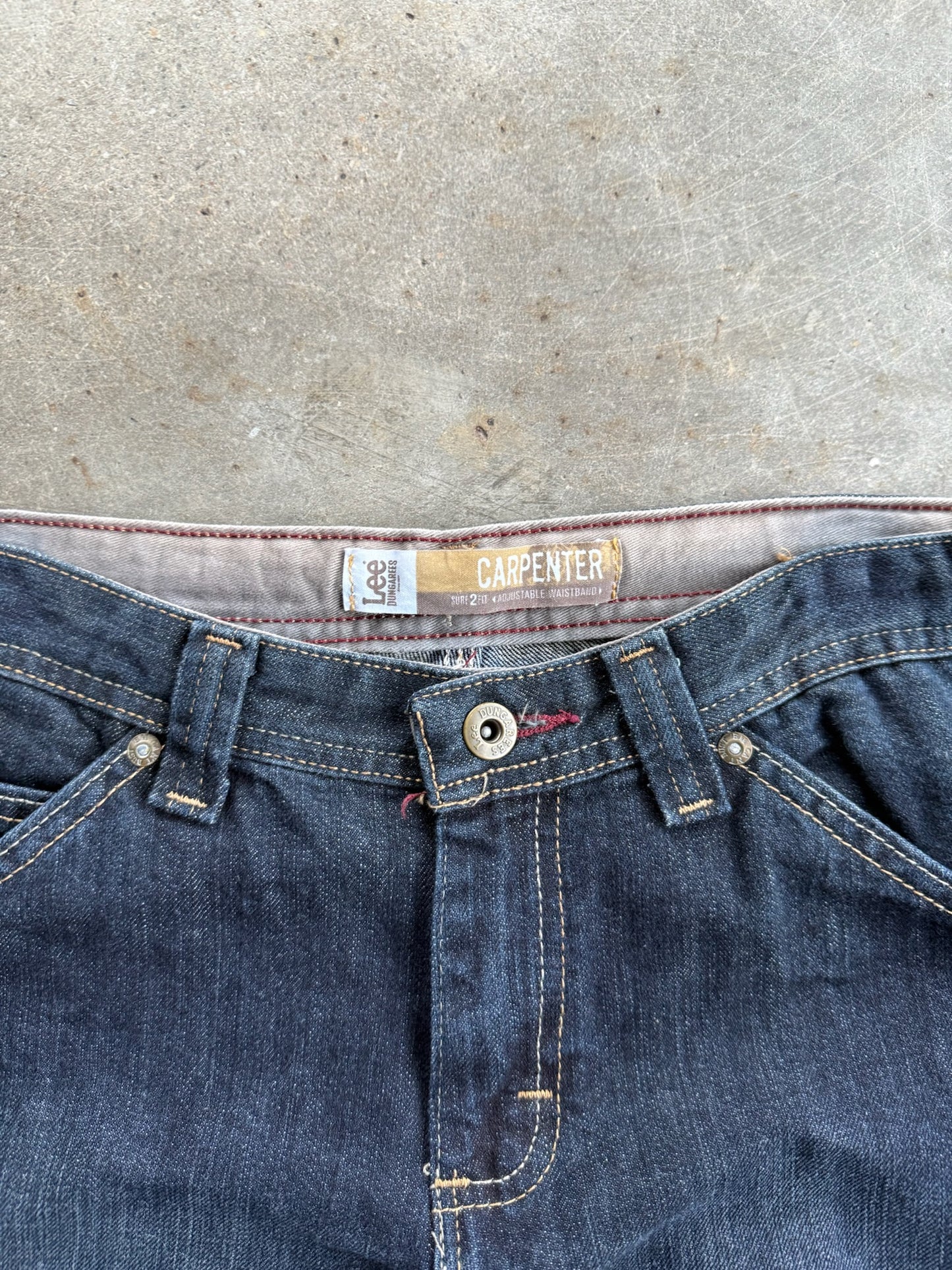 Vintage Lee’s Dark Wash Denim Pants - 28