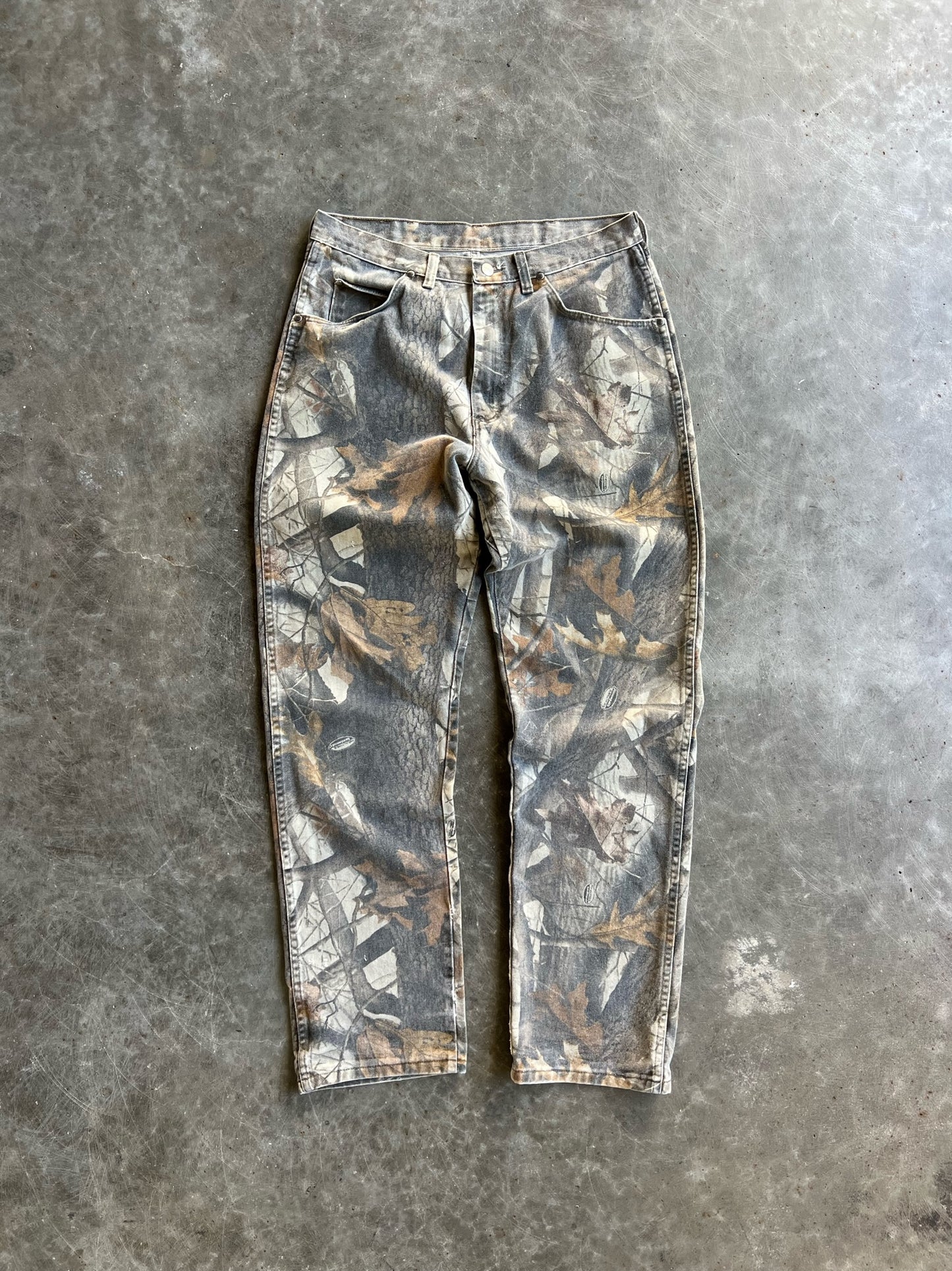 Vintage Faded Realtree Camo Pro Gear Pants - 32