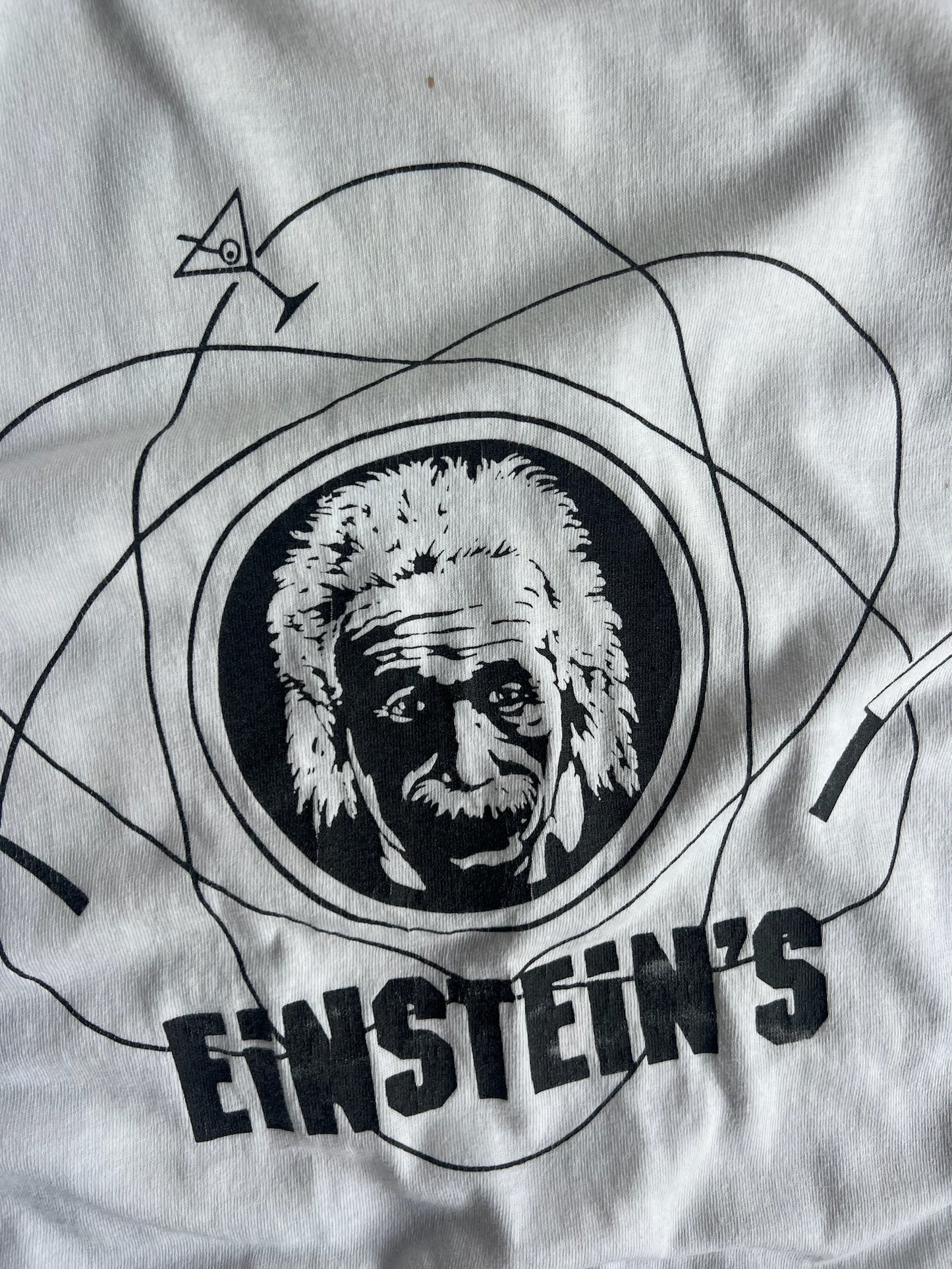 Vintage White Einstein's Shirt - XL