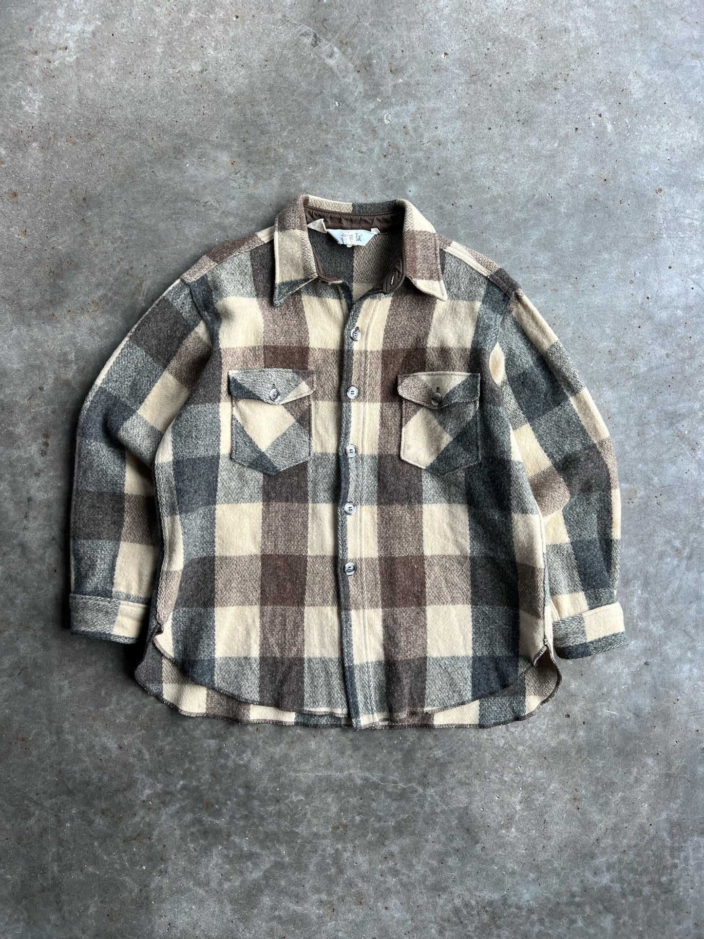 Vintage Woolrich Plaid Jacket - XL