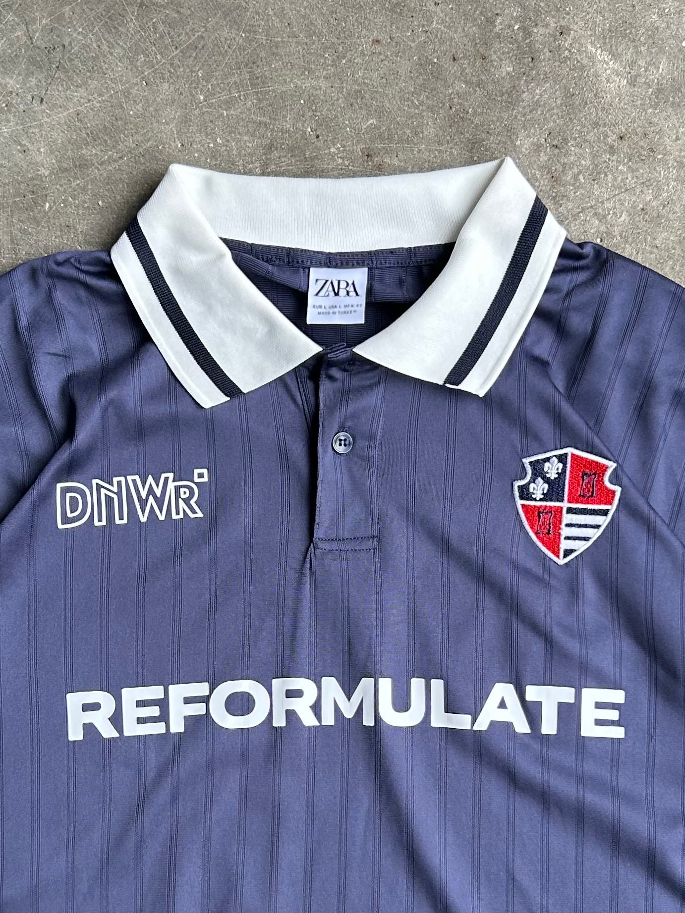 Vintage Reformulate Soccer Jersey - L