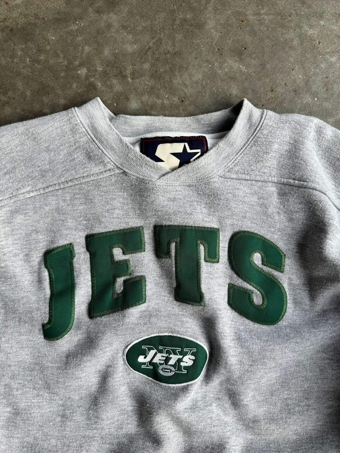 Vintage New York Jets Starter Crew - XXL