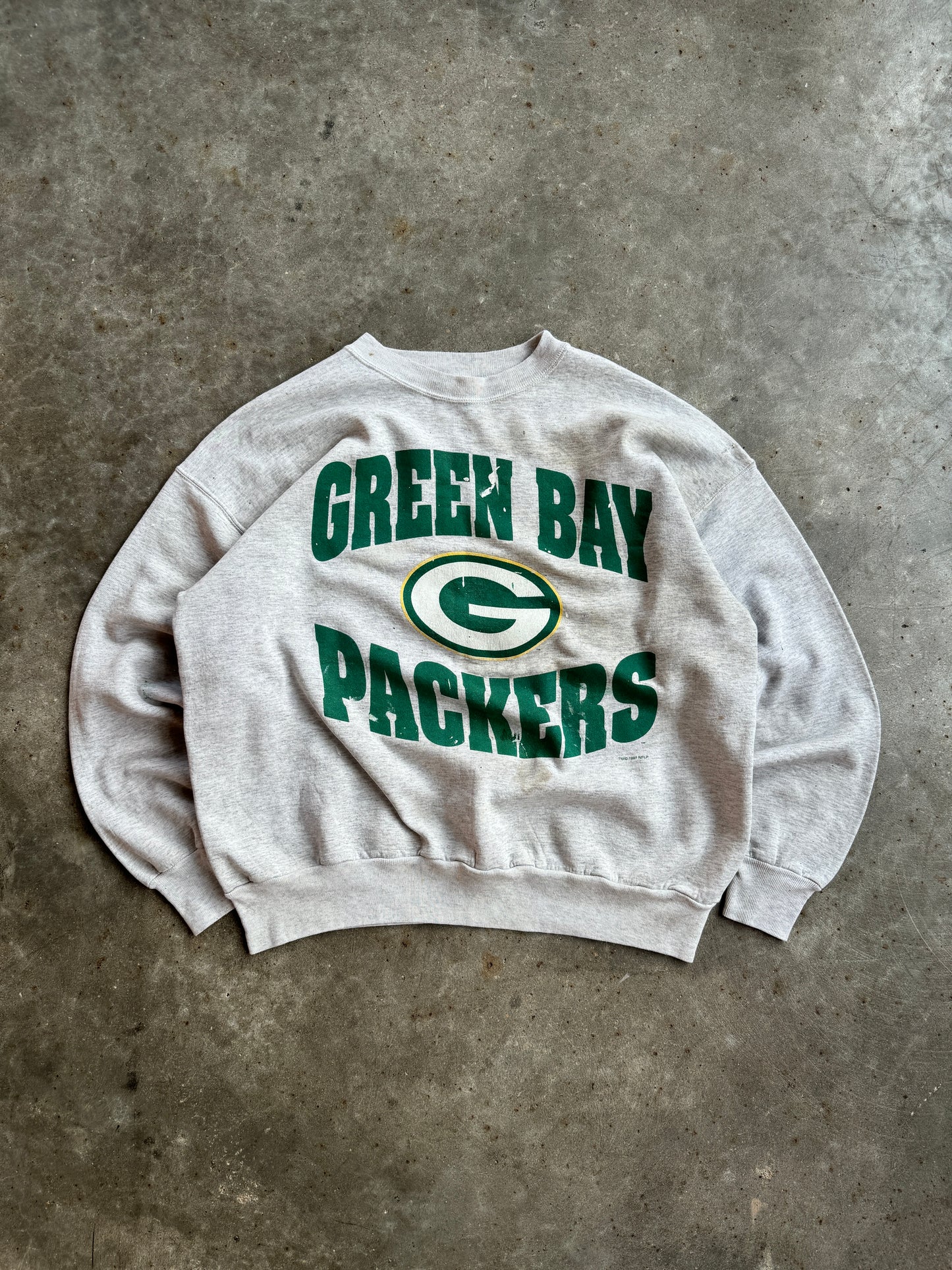 Vintage Green Bay Packers Hanes Crew - XL