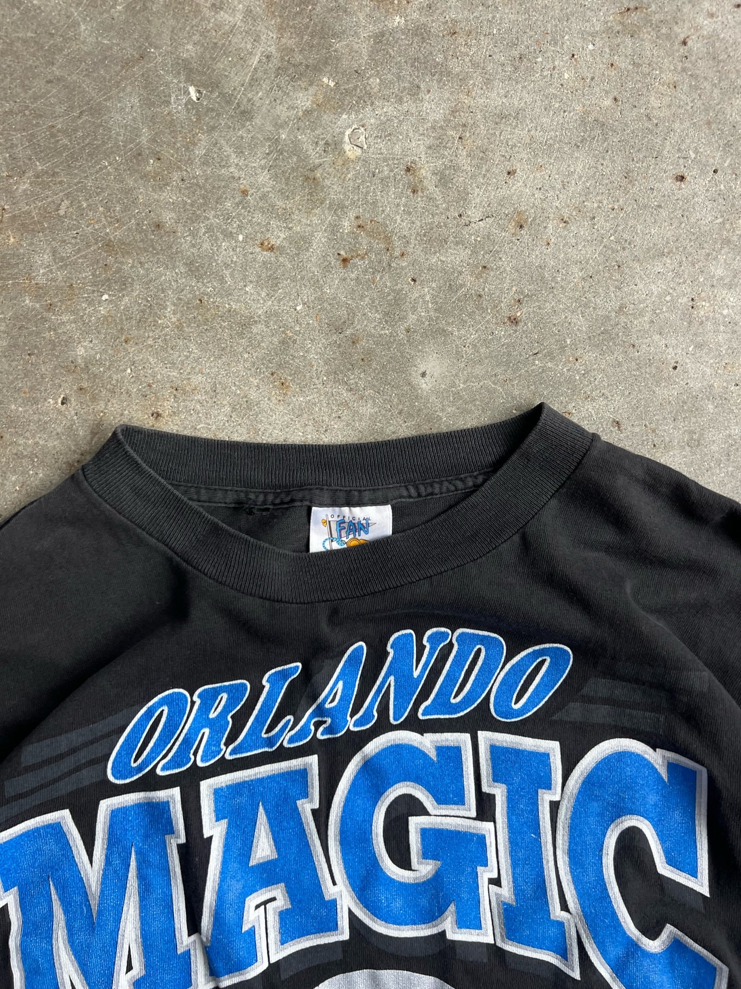 Vintage Black Single Stitch Orlando Magic Shirt - L