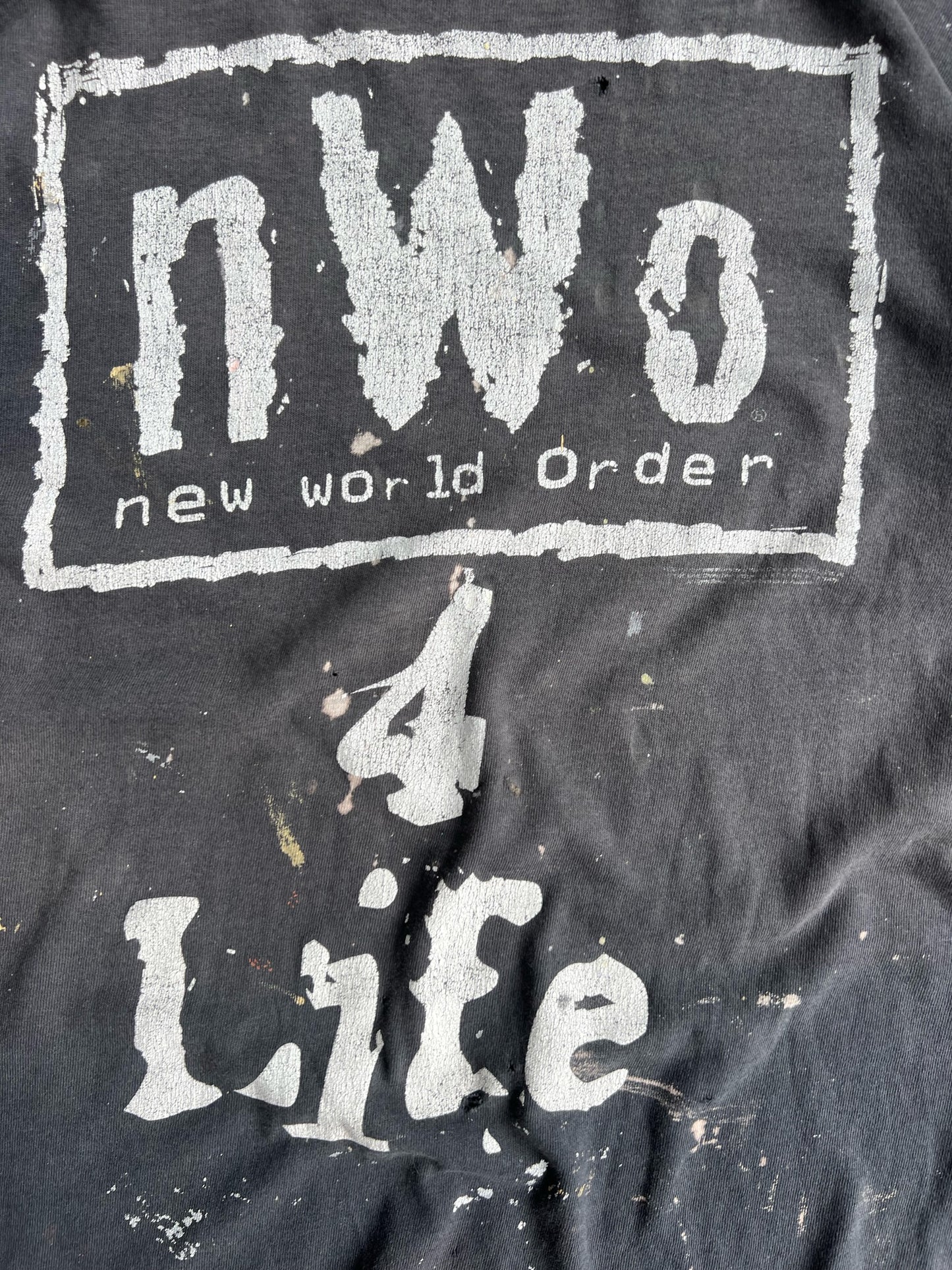 Vintage Distressed NWO Shirt - M