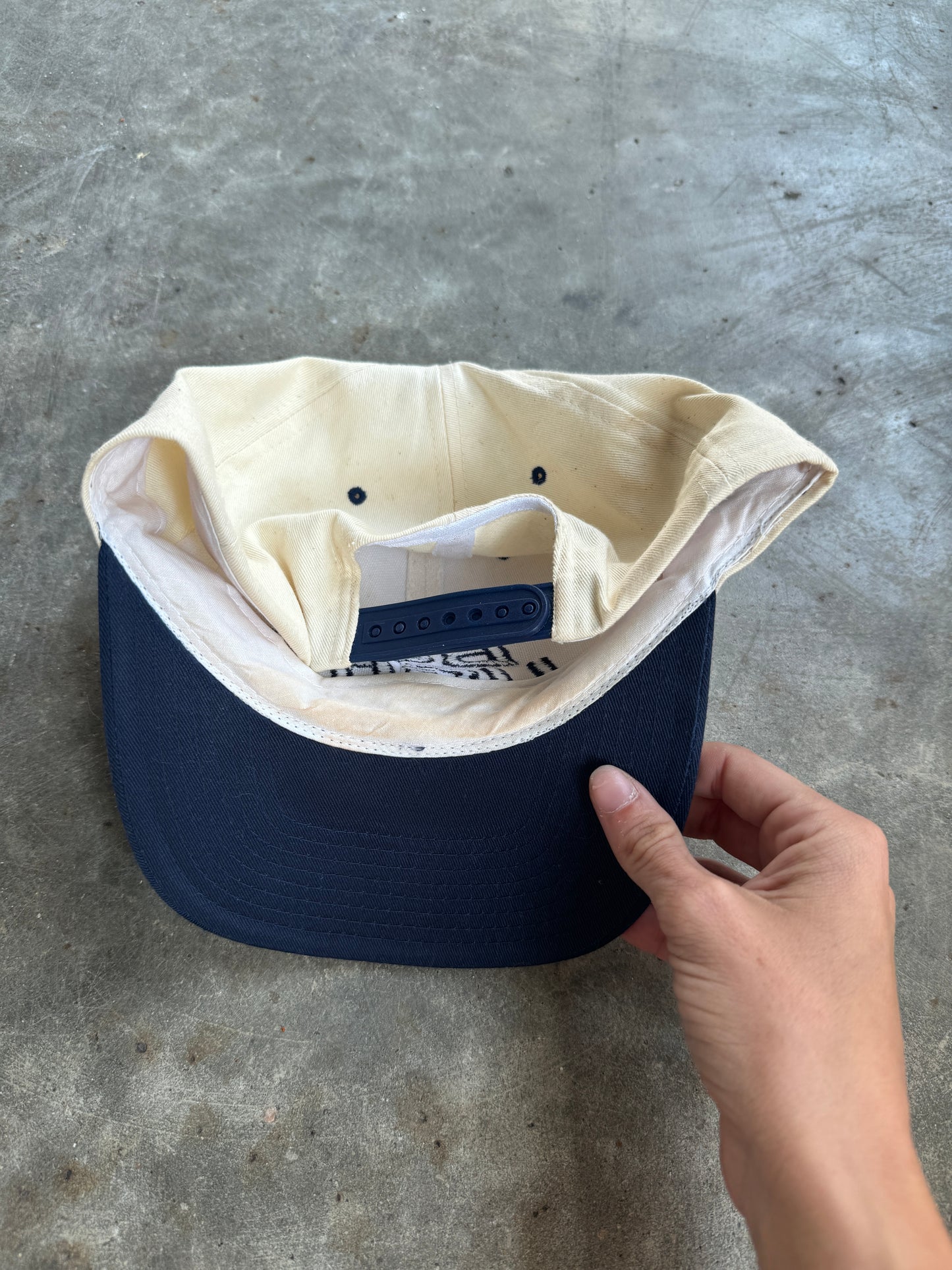 Vintage Navy BMW Adjustable Hat