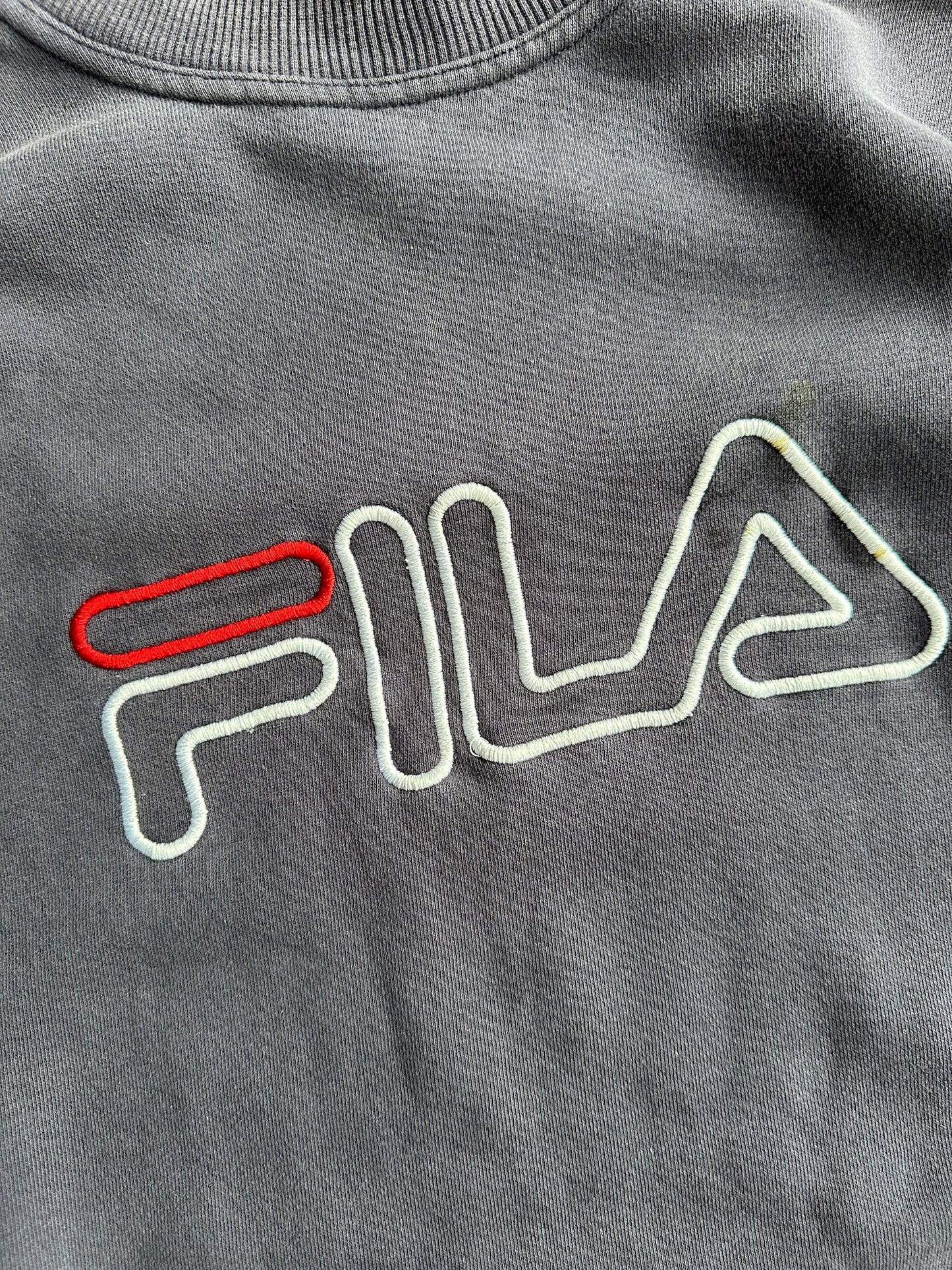 Vintage Navy Fila Crew - L