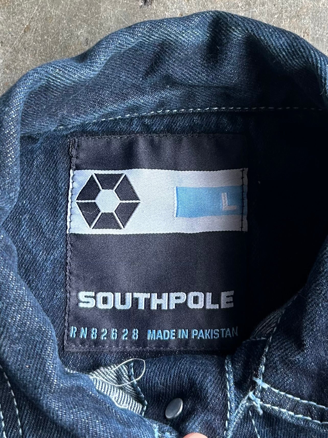 Vintage South Pole Denim Jacket - L