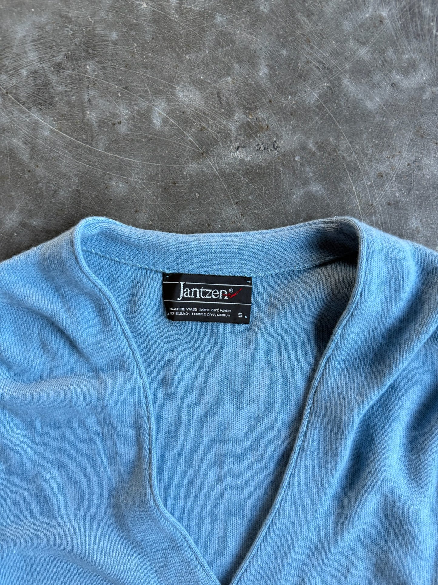 Vintage Baby Blue Jantzen Cardigan - S